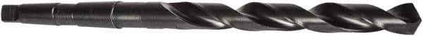 Precision Twist Drill - 26.5mm, 3MT 118° Point High Speed Steel Taper Shank Drill Bit - Oxide Finish, 6-1/2" Flute Length, 11-1/4" OAL, Spiral Flute, Series 5ATS - Apex Tool & Supply