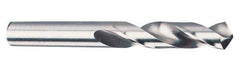 Cleveland - 31/32" 118° Spiral Flute High Speed Steel Screw Machine Drill Bit - Bright Finish, Right Hand Cut, 3-7/8" Flute Length, 5-7/8" OAL, Standard Point, Straight Shank - Apex Tool & Supply