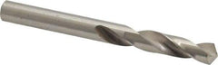 Precision Twist Drill - 0.266" 118° Spiral Flute High Speed Steel Screw Machine Drill Bit - Bright Finish, Right Hand Cut, 1-1/2" Flute Length, 2-11/16" OAL, Standard Point, Straight Shank - Apex Tool & Supply