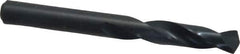 Precision Twist Drill - 0.281" 135° Spiral Flute High Speed Steel Screw Machine Drill Bit - Oxide Finish, Right Hand Cut, 1-1/2" Flute Length, 2-11/16" OAL, Split Point, Straight Shank - Apex Tool & Supply