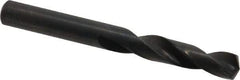 Precision Twist Drill - 0.316" 135° Spiral Flute High Speed Steel Screw Machine Drill Bit - Oxide Finish, Right Hand Cut, 1-11/16" Flute Length, 2-15/16" OAL, Split Point, Straight Shank - Apex Tool & Supply