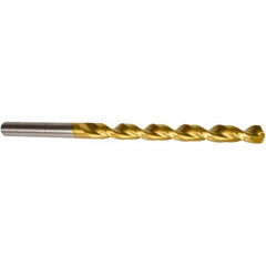 Precision Twist Drill - 11/32" 135° Parabolic Flute High Speed Steel Taper Length Drill Bit - Apex Tool & Supply