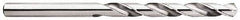 Precision Twist Drill - 39/64", 118° Point, Spiral Flute, High Speed Steel Taper Length Drill Bit - Bright Finish, 4-7/8" Flute Length, 8-3/4" OAL, Series R51 - Apex Tool & Supply