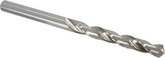 Precision Twist Drill - 5/8", 118° Point, Spiral Flute, High Speed Steel Taper Length Drill Bit - Bright Finish, 4-7/8" Flute Length, 8-3/4" OAL, Series R51 - Apex Tool & Supply