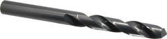 Precision Twist Drill - 1", 118° Point, Spiral Flute, High Speed Steel Taper Length Drill Bit - Oxide Finish, 6-3/8" Flute Length, 11" OAL, Series R51 - Apex Tool & Supply