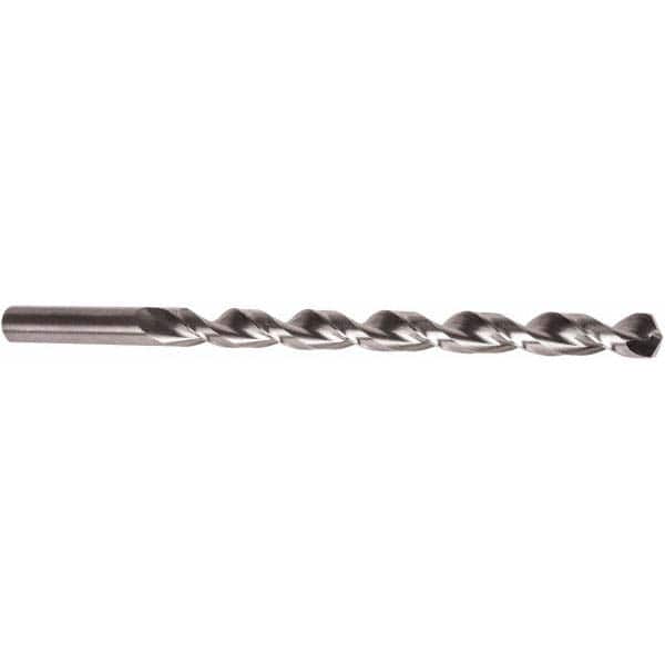 Precision Twist Drill - 25/64" 135° Parabolic Flute High Speed Steel Taper Length Drill Bit - Apex Tool & Supply