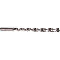 Precision Twist Drill - 25/64" 135° Parabolic Flute High Speed Steel Taper Length Drill Bit - Apex Tool & Supply