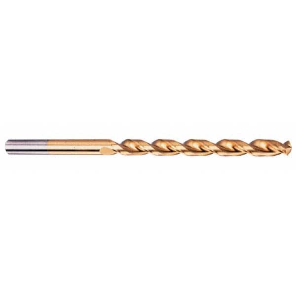 Cleveland - #38 135° Parabolic Flute Cobalt Taper Length Drill Bit - Apex Tool & Supply