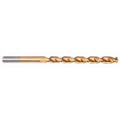 Cleveland - #38 135° Parabolic Flute Cobalt Taper Length Drill Bit - Apex Tool & Supply