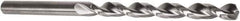 Precision Twist Drill - 5/8", 135° Point, Parabolic Flute, High Speed Steel Taper Length Drill Bit - Bright Finish, 4-7/8" Flute Length, 8-3/4" OAL, Series QC91P - Apex Tool & Supply