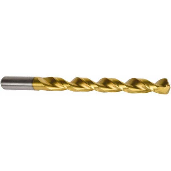 Precision Twist Drill - 31/64" 135° High Speed Steel Jobber Drill - Apex Tool & Supply