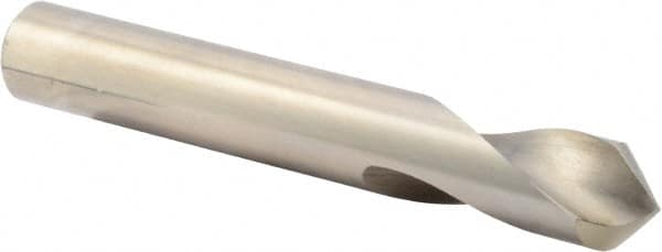 Precision Twist Drill - 3/4" Body Diam, 90°, 5" OAL, High Speed Steel Spotting Drill - Apex Tool & Supply
