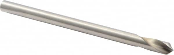 Precision Twist Drill - 1/4" Body Diam, 90°, 4" OAL, High Speed Steel Spotting Drill - Apex Tool & Supply