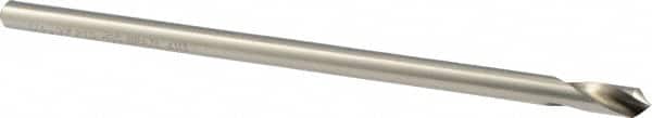 Precision Twist Drill - 1/4" Body Diam, 90°, 6" OAL, High Speed Steel Spotting Drill - Apex Tool & Supply