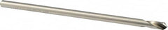 Precision Twist Drill - 1/4" Body Diam, 90°, 6" OAL, High Speed Steel Spotting Drill - Apex Tool & Supply