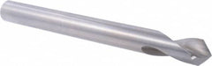 Precision Twist Drill - 1" Body Diam, 90°, 10" OAL, High Speed Steel Spotting Drill - Apex Tool & Supply