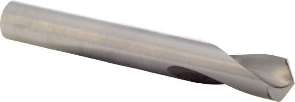 Precision Twist Drill - 1/2" Body Diam, 120°, 3-3/4" OAL, High Speed Steel Spotting Drill - Apex Tool & Supply