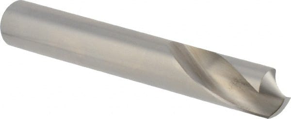 Precision Twist Drill - 5/8" Body Diam, 120°, 4-3/8" OAL, High Speed Steel Spotting Drill - Apex Tool & Supply