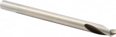 Precision Twist Drill - 3/8" Body Diam, 120°, 5" OAL, High Speed Steel Spotting Drill - Apex Tool & Supply