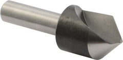 Precision Twist Drill - 3/4" Head Diam, 3/8" Shank Diam, 1 Flute 90° High Speed Steel Countersink - Apex Tool & Supply