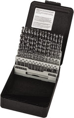 Precision Twist Drill - 118° Point, Bright Finish, High Speed Steel Jobber Length Drill Bit Set - Apex Tool & Supply