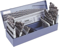 Interstate - 1/16 to 1/2", 118° Point, Oxide Finish, High Speed Steel Jobber Length Drill Bit Set - Apex Tool & Supply