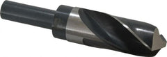 Precision Twist Drill - 1-11/32" Drill, 118° Point, High Speed Steel Silver Deming & Reduced Shank Drill Bit - Apex Tool & Supply