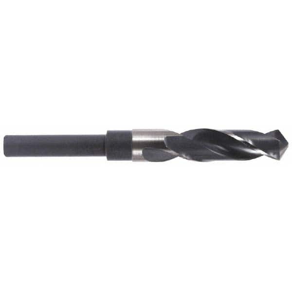 Precision Twist Drill - 1-15/32" Drill, 118° Point, High Speed Steel Silver Deming & Reduced Shank Drill Bit - Apex Tool & Supply