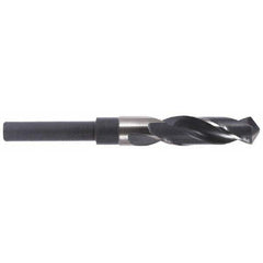 Precision Twist Drill - 1-11/32" Drill, 118° Point, High Speed Steel Silver Deming & Reduced Shank Drill Bit - Apex Tool & Supply