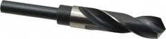 Precision Twist Drill - 27/32" Drill, 118° Point, High Speed Steel Silver Deming & Reduced Shank Drill Bit - Apex Tool & Supply