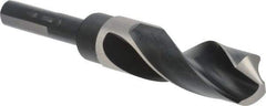 Precision Twist Drill - 31/32" Drill, 118° Point, High Speed Steel Silver Deming & Reduced Shank Drill Bit - Bright Finish, 6" OAL, Flats on Shank, 3" Flute Length, Right Hand Cut, Standard Point, Spiral Flute, Regular Spiral - Apex Tool & Supply