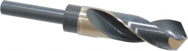 Precision Twist Drill - 1" Drill, 118° Point, Cobalt Silver Deming & Reduced Shank Drill Bit - Apex Tool & Supply