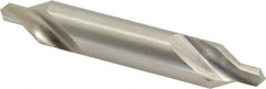 Precision Twist Drill - #6 Plain Cut 60° Incl Angle High Speed Steel Combo Drill & Countersink - Apex Tool & Supply