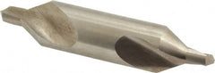Precision Twist Drill - #8 Plain Cut 60° Incl Angle High Speed Steel Combo Drill & Countersink - Apex Tool & Supply