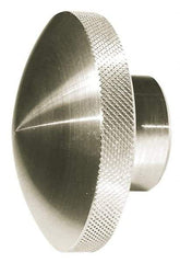 Morton Machine Works - 1" Head, Knurled Knob - Tapped, Aluminum - Apex Tool & Supply