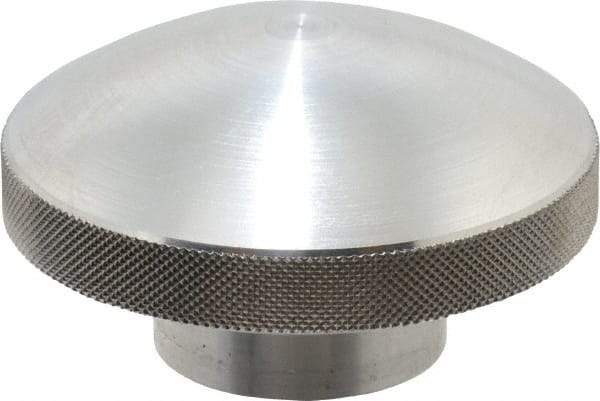Morton Machine Works - 2" Head, Knurled Knob - Tapped, Aluminum - Apex Tool & Supply
