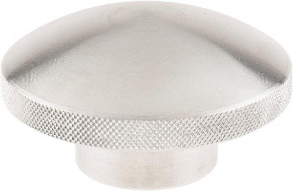 Morton Machine Works - 3" Head, Knurled Knob - Tapped, Aluminum - Apex Tool & Supply