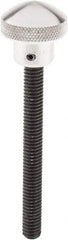 Morton Machine Works - 1" Head, Knurled Knob - Threaded Stem, Aluminum - Apex Tool & Supply