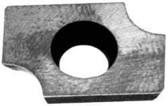 Superbee - EM19C060 Grade ENT56 Carbide Milling Insert - Uncoated, 0.156" Thick - Apex Tool & Supply