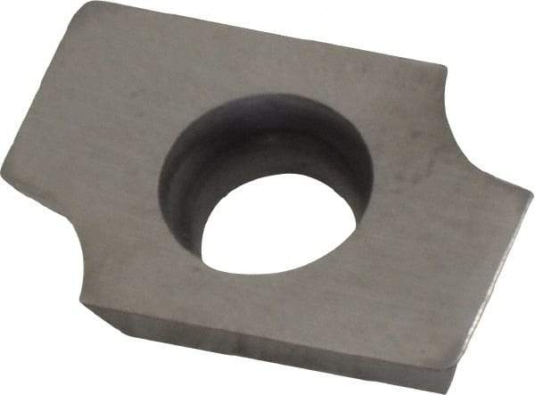 Superbee - EM19C160 Grade FNT33 Carbide Milling Insert - Uncoated, 0.156" Thick - Apex Tool & Supply