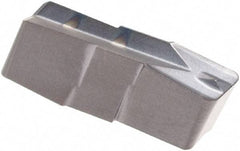 Iscar - 400E080GIP Grade IC908, 4mm Cutting Width Carbide Grooving Insert - 13mm Max Depth of Cut, Neutral, 0.8mm Corner Radius, TiAlN Finish - Apex Tool & Supply