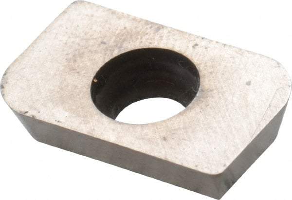 Superbee - EM15120 Grade ENT56 Carbide Milling Insert - Uncoated, 1/8" Thick - Apex Tool & Supply