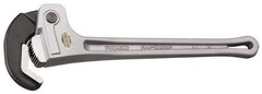Ridgid - 14" Aluminum RapidGrip Pipe Wrench - 2" Pipe Capacity - Apex Tool & Supply