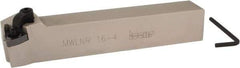 Iscar - MWLN, Right Hand Cut, 1" Shank Height x 1" Shank Width, Negative Rake Indexable Turning Toolholder - 6" OAL, WN..43. Insert Compatibility, Series Isoturn - Apex Tool & Supply