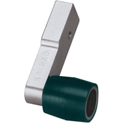 Dynabrade - 1" Wide Contact Arm - 18" Belt Length x 1" Belt Width, Flat, Urethane, 70" Contact Wheel Diam - Apex Tool & Supply