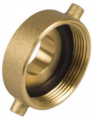 EVER-TITE Coupling Products - 3 FNPS x 2-1/2 MNST Hydrant Adapter - Brass - Apex Tool & Supply
