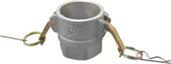 EVER-TITE Coupling Products - 2" Aluminum Cam & Groove Suction & Discharge Hose Female Coupler Female NPT Thread - Part D, 2" Thread, 250 Max psi - Apex Tool & Supply