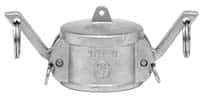 EVER-TITE Coupling Products - 3" Stainless Steel Cam & Groove Suction & Discharge Hose Dust Cap For Use with Adapters - Part DC, 200 Max psi - Apex Tool & Supply