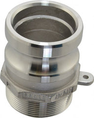 EVER-TITE Coupling Products - 2" x 2" Cam & Groove Male Adapter Male NPT Thread - Apex Tool & Supply