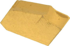Hertel - MGTN4 HC335 Grade, 0.16" Cutting Width, Carbide Cutoff Insert - 0° Neutral Lead Angle, TiC/TiCN/TiN Coated - Apex Tool & Supply